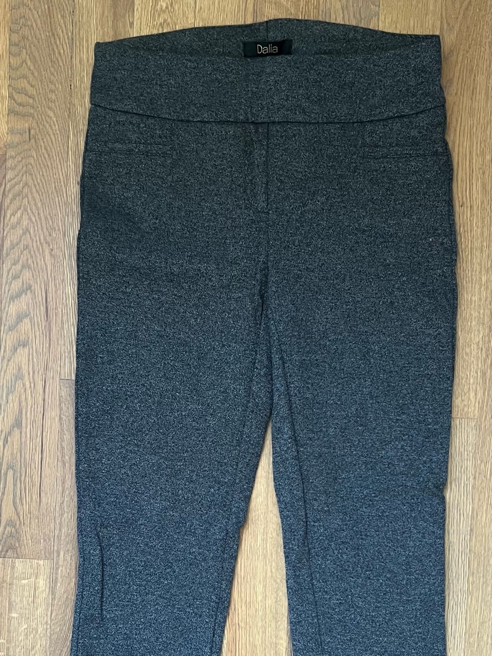 Dalia Women's Dark Heather Gray Ponte Leggings
